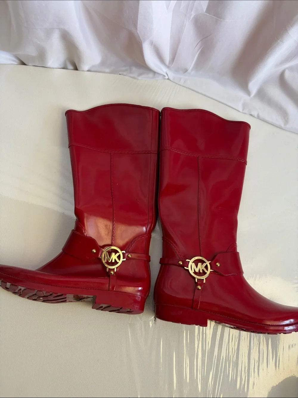Michael Kors pair glossy